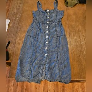 Lovestitch Blue Denim Dress Medium